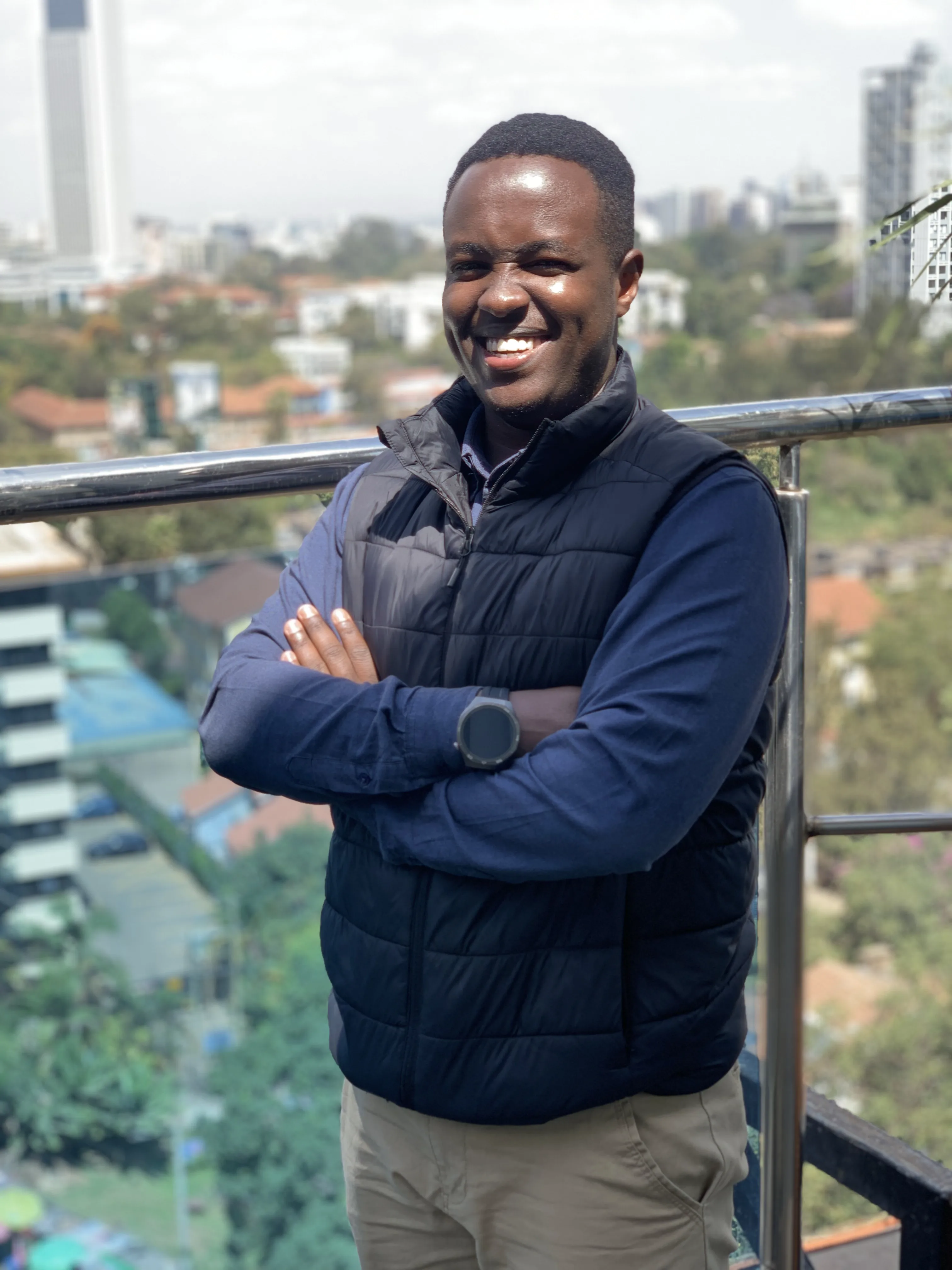 Wahome Maina in Nairobi, Kenya
